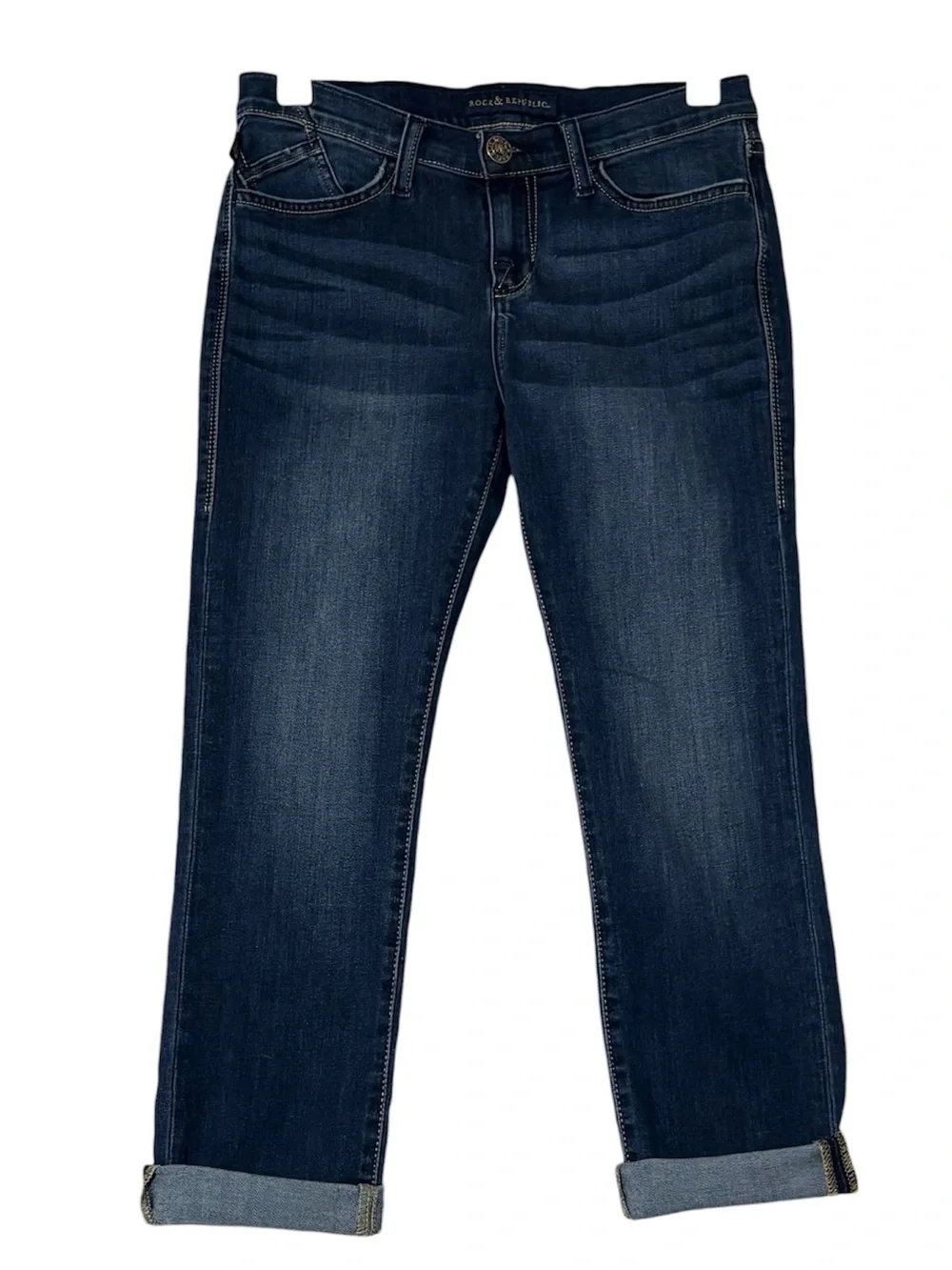 Rock & Republic Kendall Cropped Jeans - Picture 2 of 14